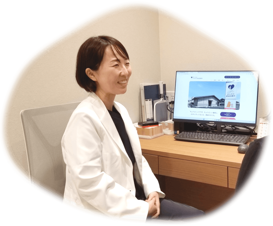 医師の診察風景